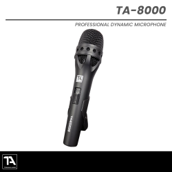 TA 8000 Professional Dynamic Cardioid Microphone with Carry Case