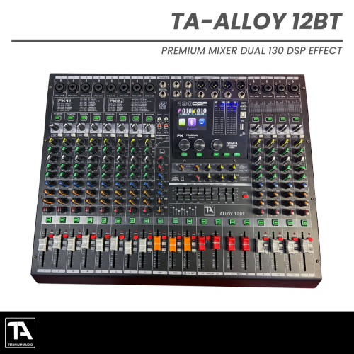 Alloy 12BT Professional Audio Mixer Alloy 12BT Professional Audio Mixer