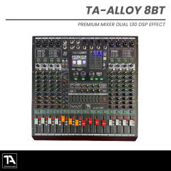 Alloy 8BT Professional Audio Mixer Alloy 8BT Professional Audio Mixer